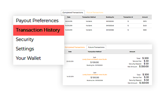 Transaction History